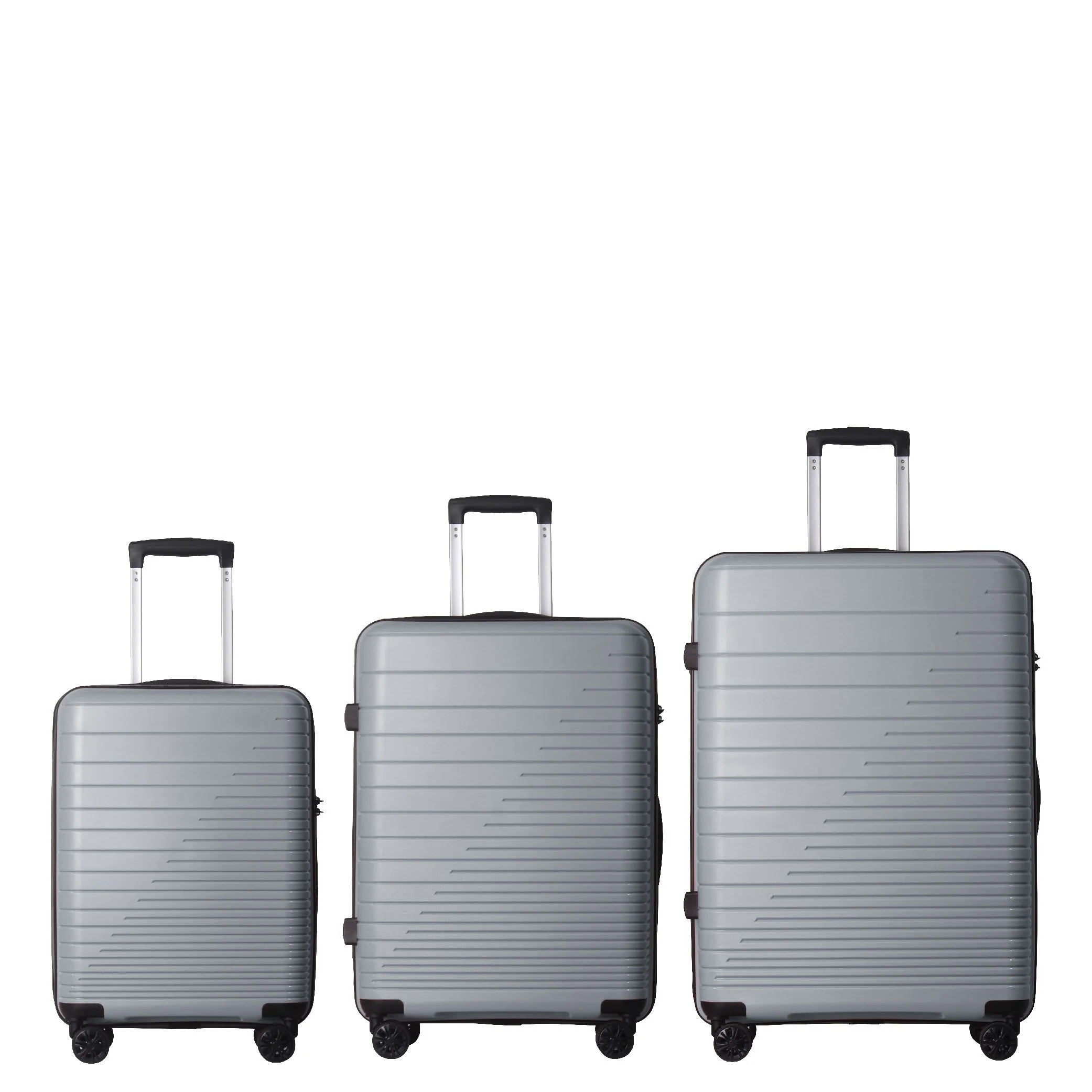 Recyclable 4 Supply Luggage Set 3 Piece Pp Hardshell Carry On Suitcase With Spinner Wheels Tsa Lock Lightweight Suitcases For Business Trip 20 24 28 Carefully Designed