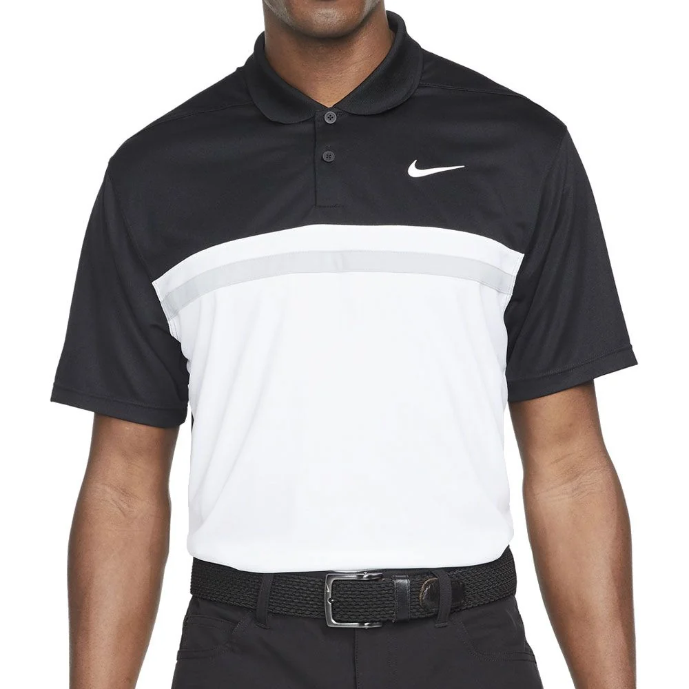 Healthy Nike Men's Victory Color Block Golf Dri-Fit Polo Polos Next-Generation