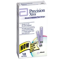 Solid Precision Xtra Blood Ketone Test Strips - 10 Ea High-Performance