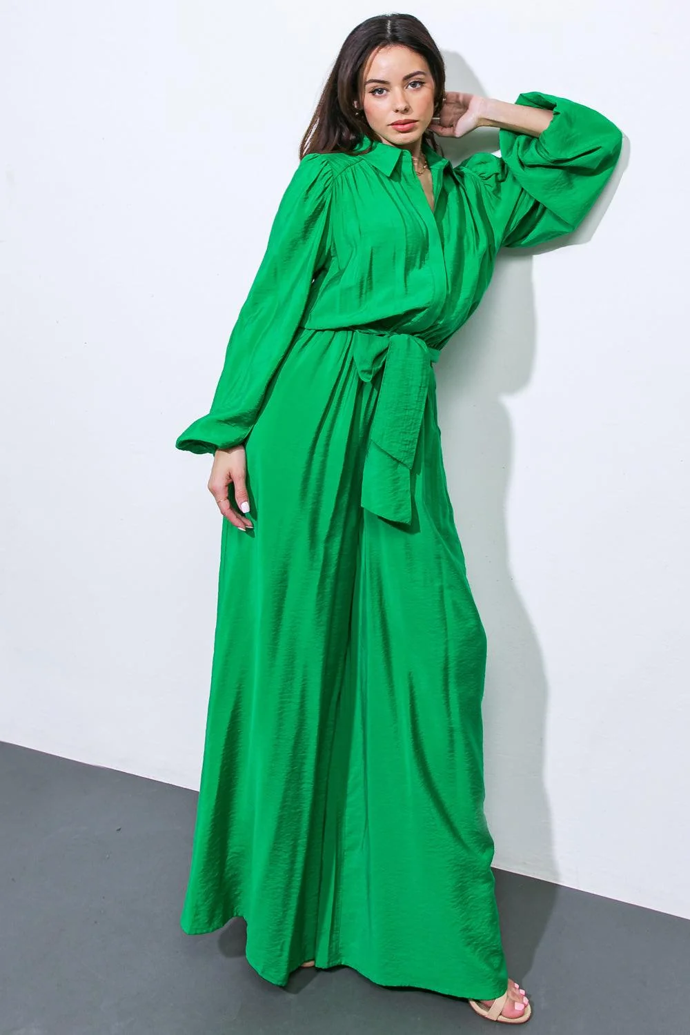 Consistent Ready for Today Woven Jumpsuit Reusable