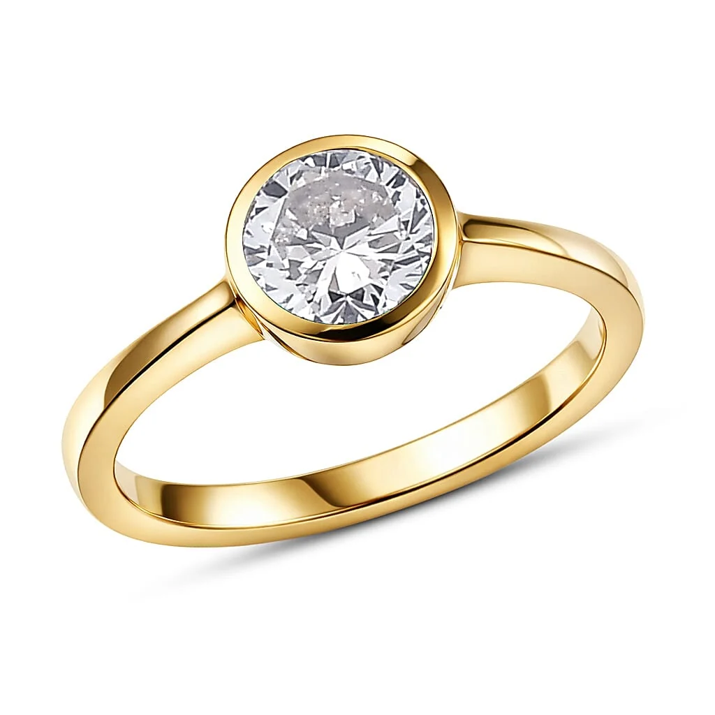 Authentic HomeJewelryRingsSolitaire Rings 8542643 First-Class
