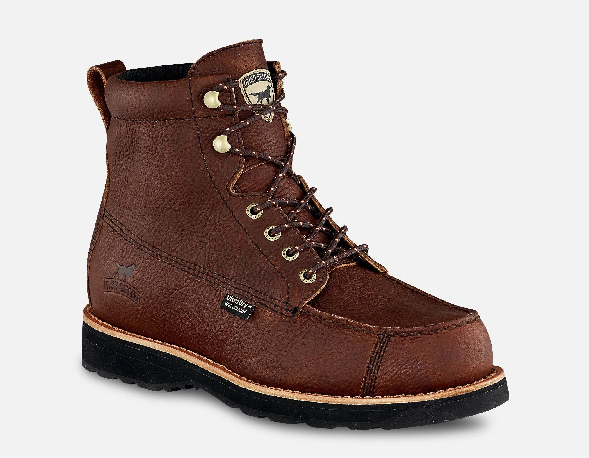 Solid Men's Irish Setter Wingshooter 7-Inch Waterproof Leather Boot Elegant