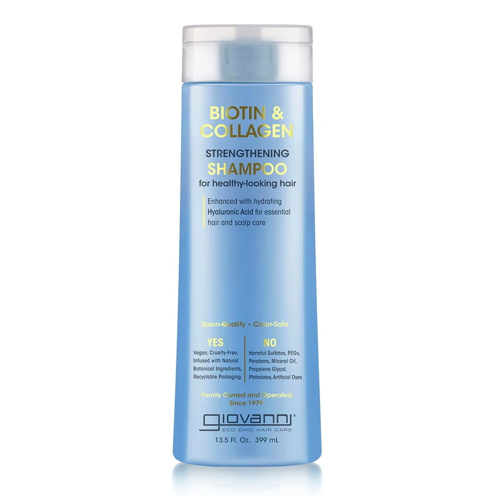 Top-Quality Giovanni Biotin And Collagen Strengthening Shampoo 13.5 Oz Stylish
