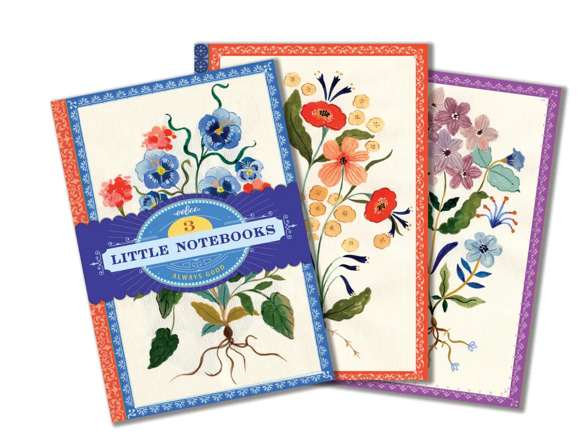 Casual Little Notebooks Flora Versatile