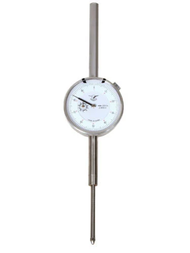 Sophisticated Precision .001 0 to 2 Long Dial Indicator Gauge Caliper Tool Mic Indicater Gage Reusable
