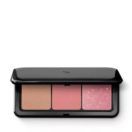 Easy-to-Use KIKO MILANO MULTI FINISH TRIO BLUSH BRONZER FACE PALETTE 02 Excellent