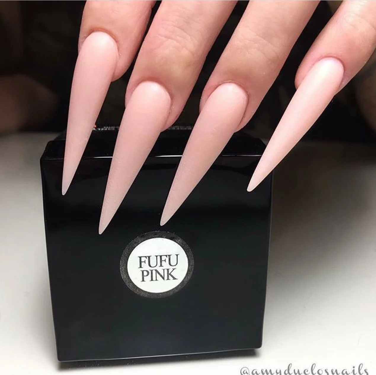 Elegant FUFU PINK Premium Acrylic Powder High-Performance