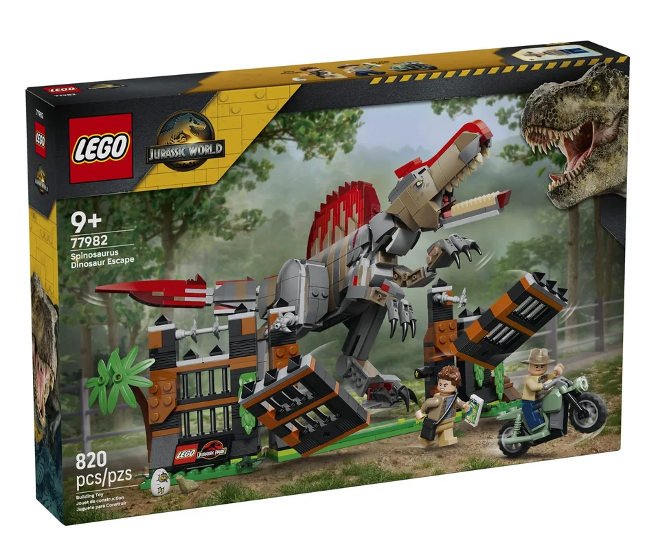Solid Jurassic World Spinosaurus Dinosaur Escape Dependable