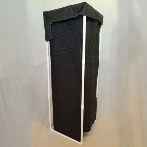 Clean Heavy Duty Portable Soundproof Vocal Recording Isolation Booth 2x2 Advanced
