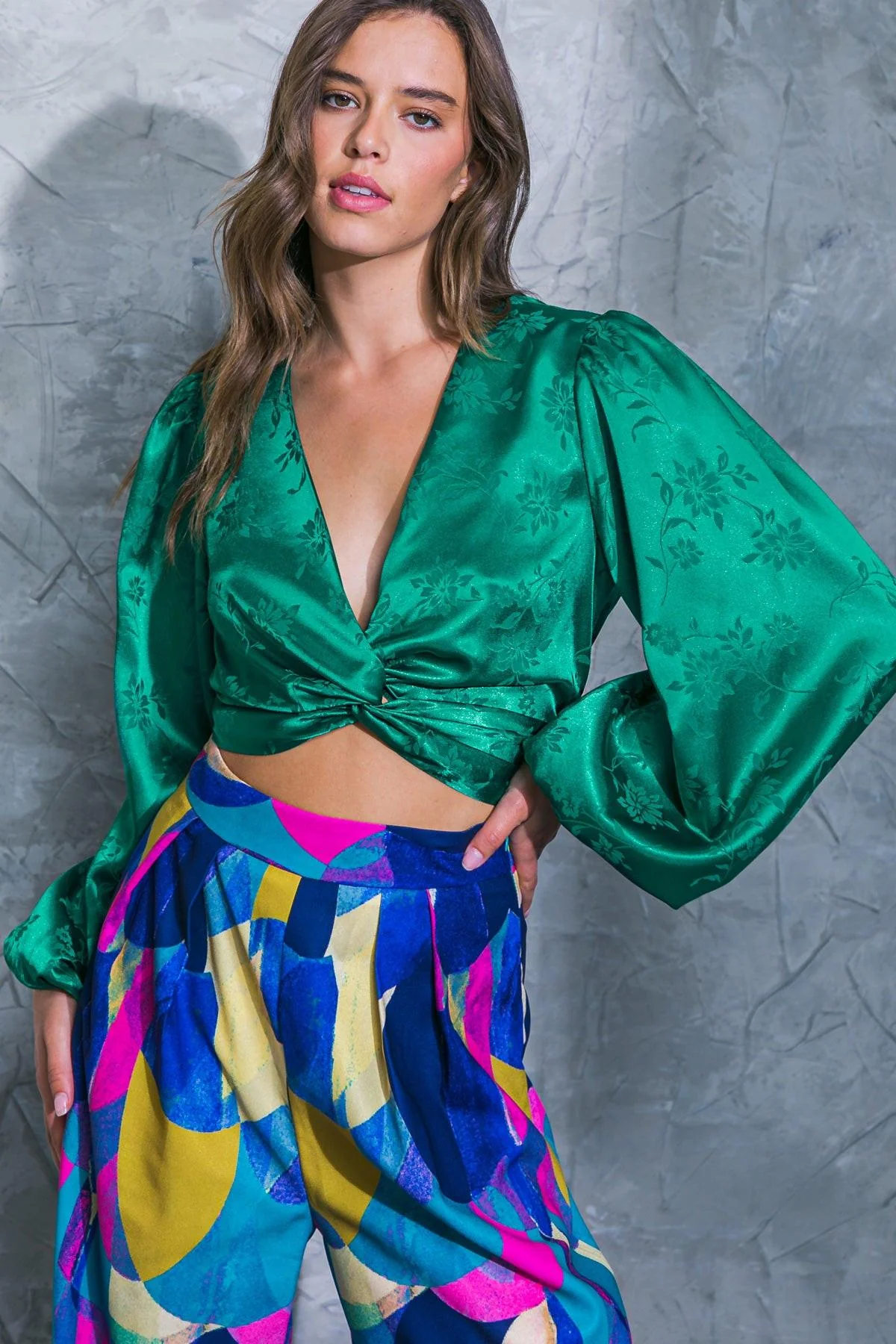 Advanced Darling Personality Woven Top Recyclable