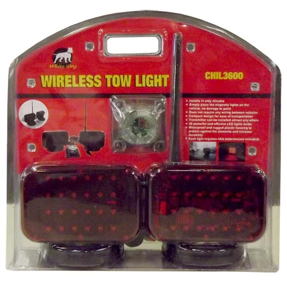 Eco-Friendly Wireless Led Tow Light Trailer Car Towing Magnetic Base Versatile