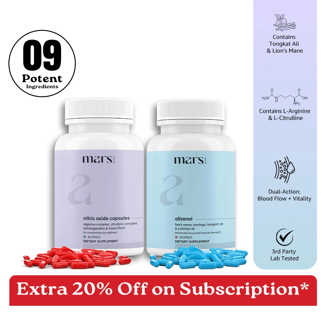Healthy Mars Muscle Max Combo with Nitric Oxide Boosters Lion s Mane – Circulation Energy Testosterone Sophisticated