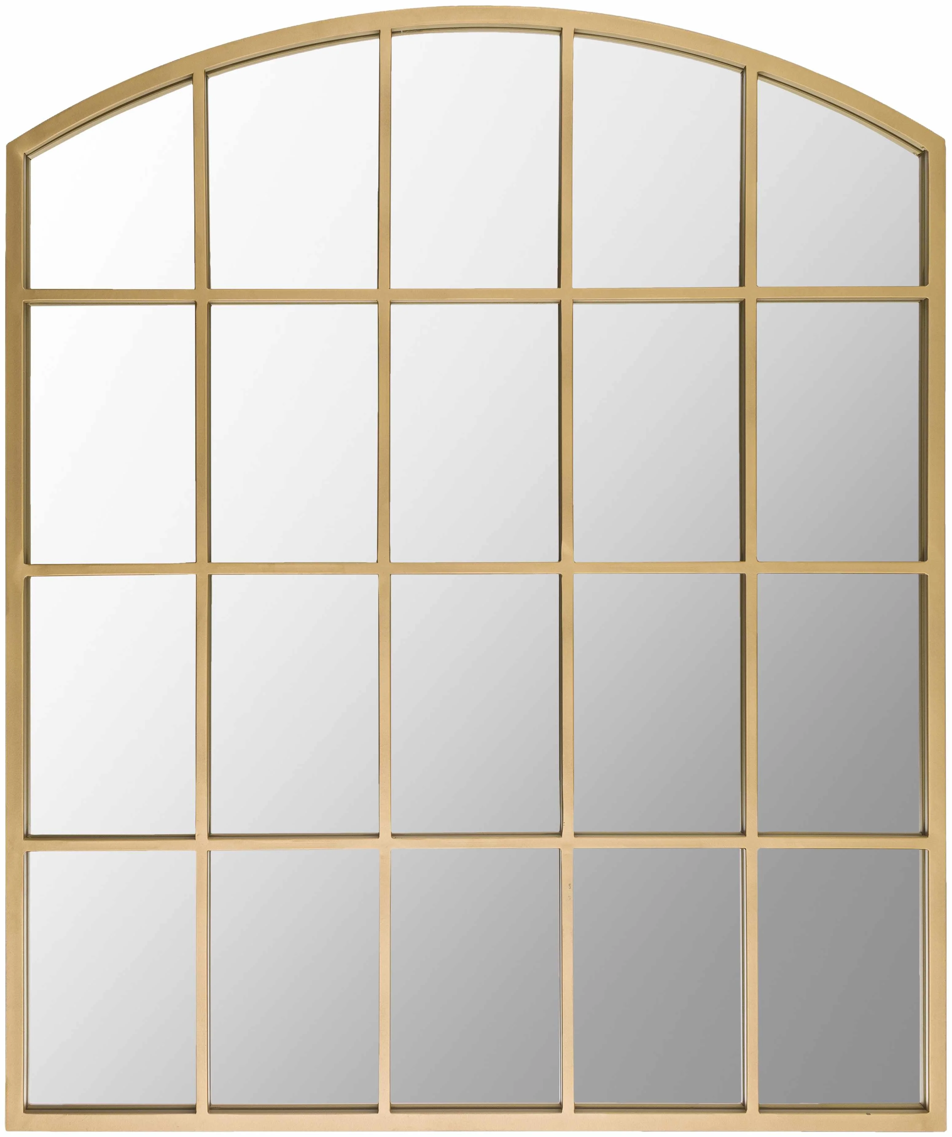 High-End Pisignano Gold Caged Mirror - Flexible