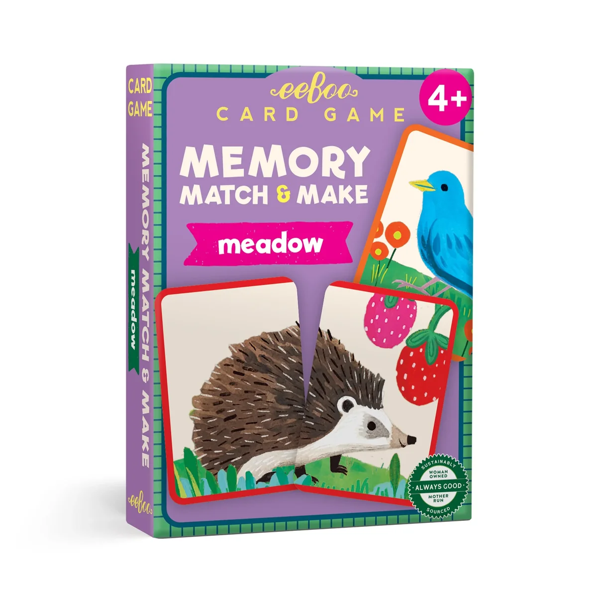 Recyclable Meadow Memory Match Make Game Fine