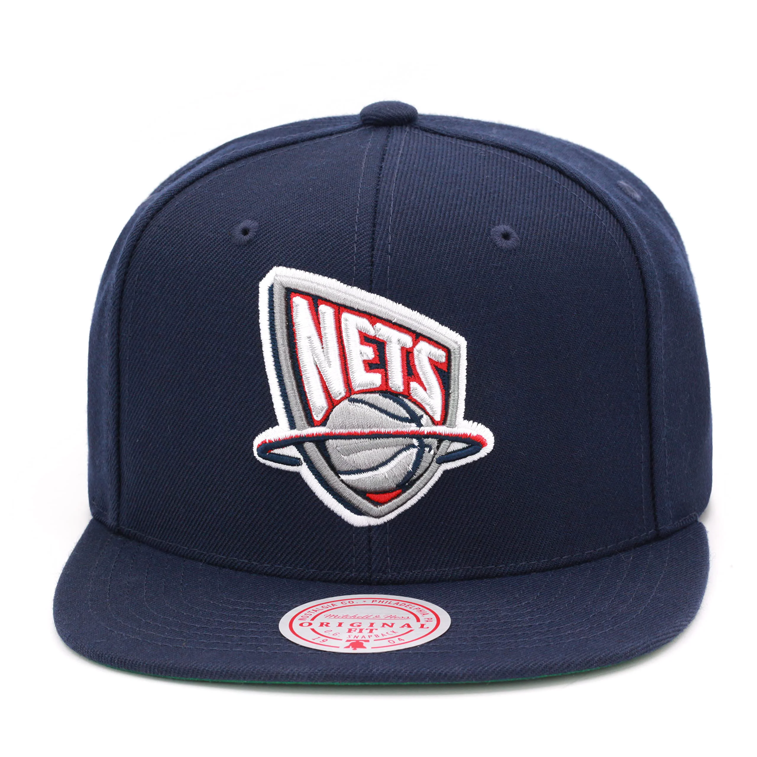 Carefully Designed Mitchell Ness Men's NBA Team Ground 2.0 Snapback Hwc Nets Snapback Caps Soft