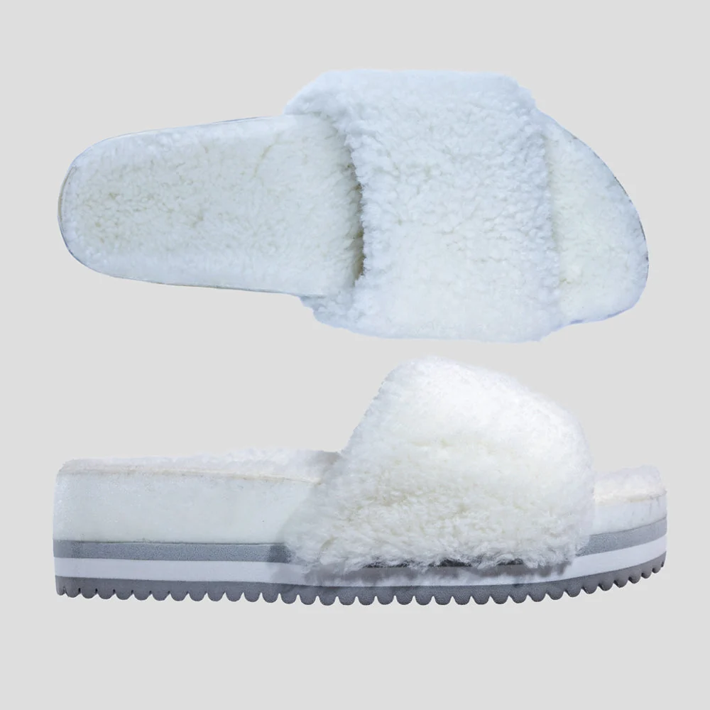 Relaxed Fleks Unisex The Cito Slide - Iceberg Detailed