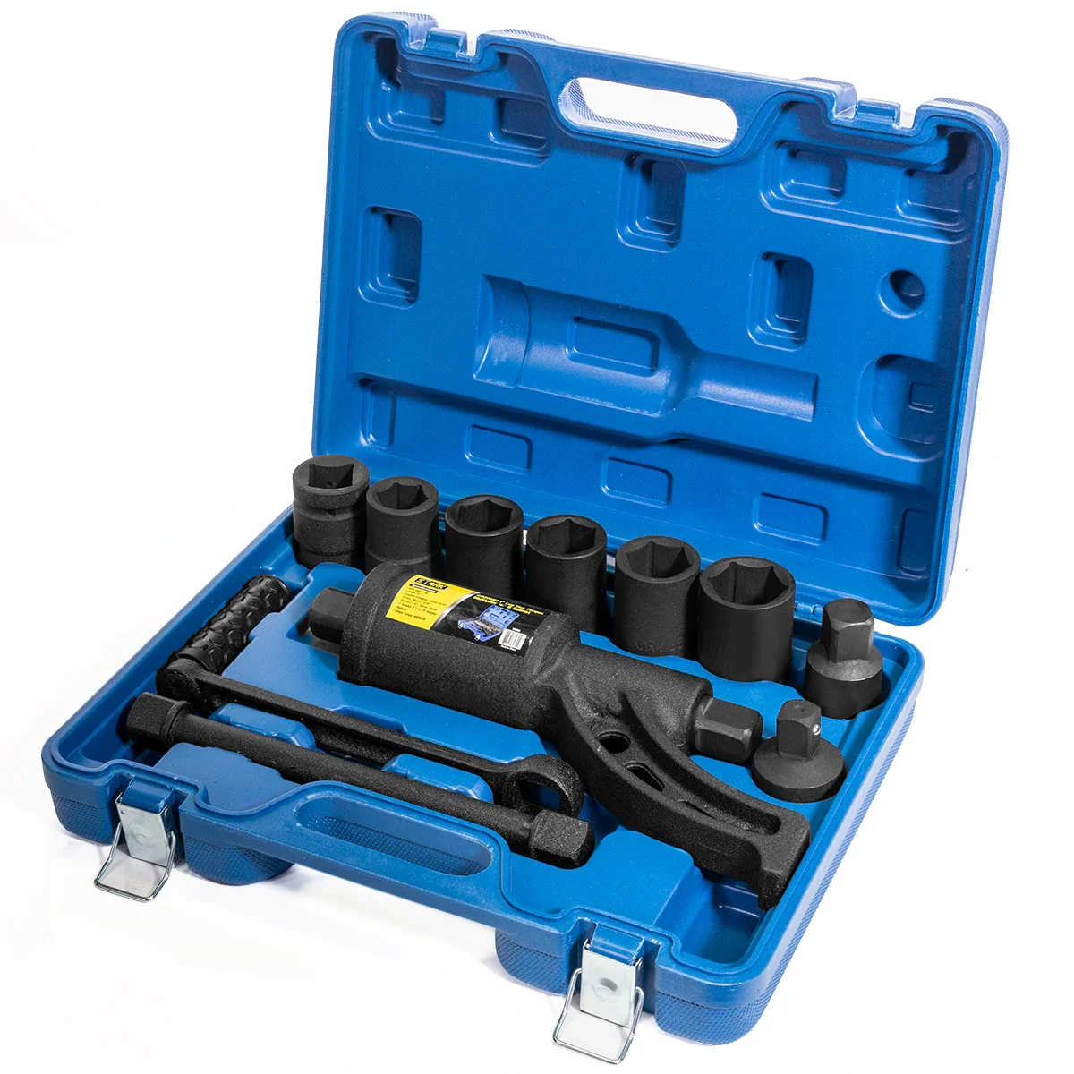 Fast Torque Multiplier 1 Inch Drive Lug Wrench With 3 4 Inch Adaptor Reducer Socket Set Genuine