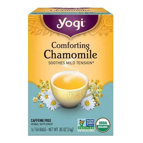 Practical Yogi Comforting Chamomile Herbal Supplement Tea Bags - 16 Ea Original Design