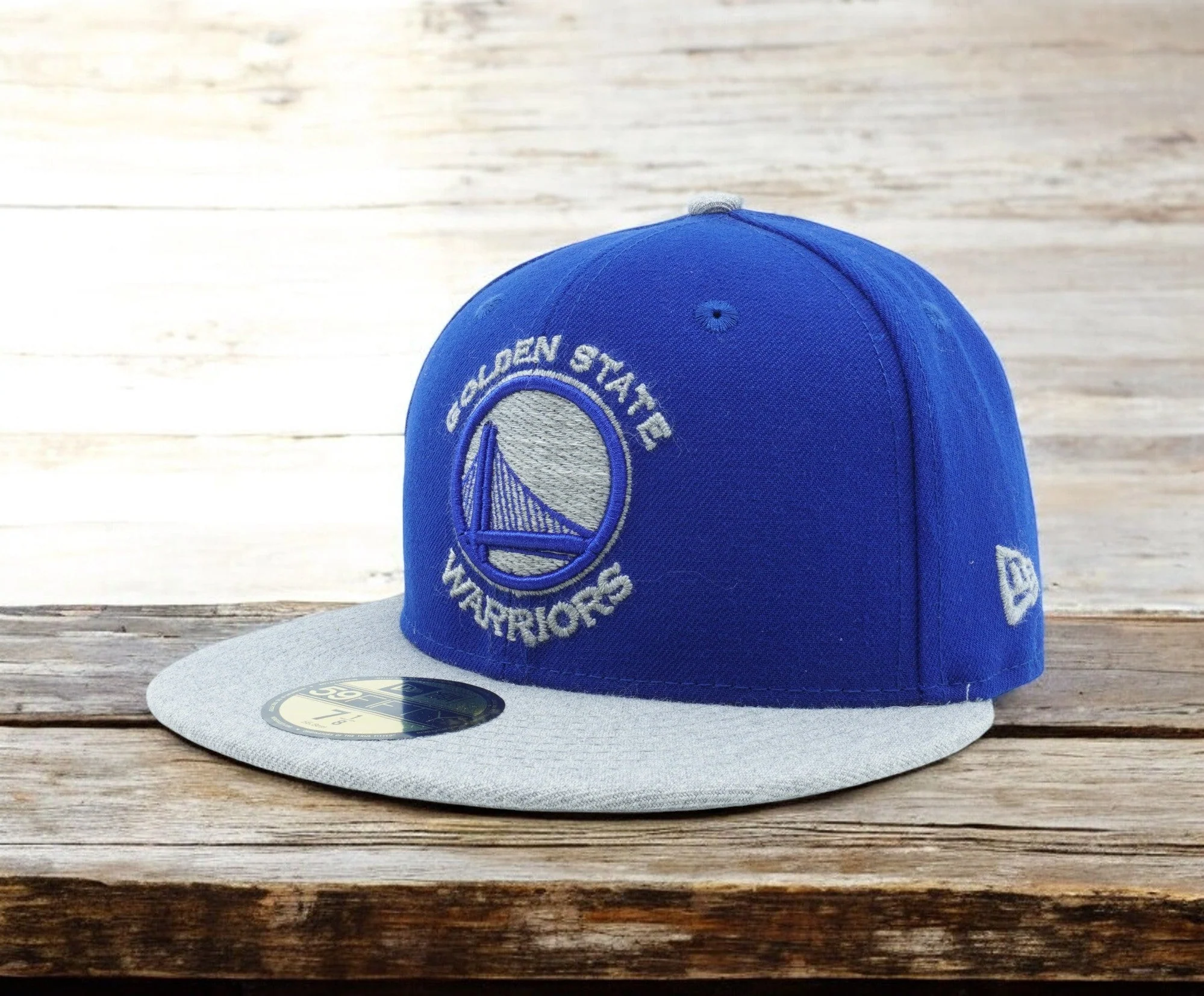 Refined New Era Men's NBA Golden State Warriors Heather Fresh 59Fifty Fitted High-Performance