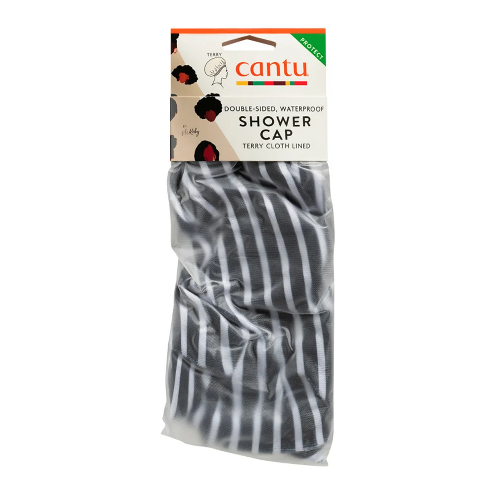 Contemporary Cantu Waterproof Terry Cloth Lined Shower Cap 1Ea Professional