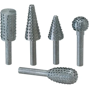 Natural 5 Piece Wood Rotary File Rasp Tool Set for Woodworking Proven