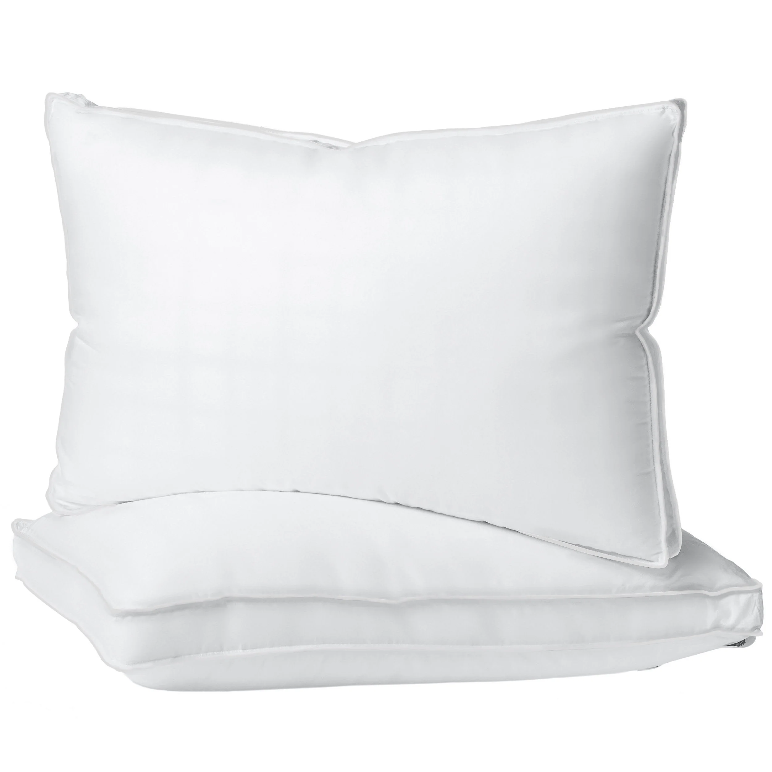 Soft 300 TC Cotton Gusseted Pillows – Supportive Down Bed Pillows Recyclable
