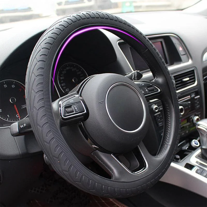 Superior Car Silicone Steering Wheel Case Cover Shell Skid proof Car Accessories Car Silicone Steering Wheel Case Cover Shell Skid proof Car Accessories Car Steering Wheel Case Cover Shell Skid proof Car Accessories Practical