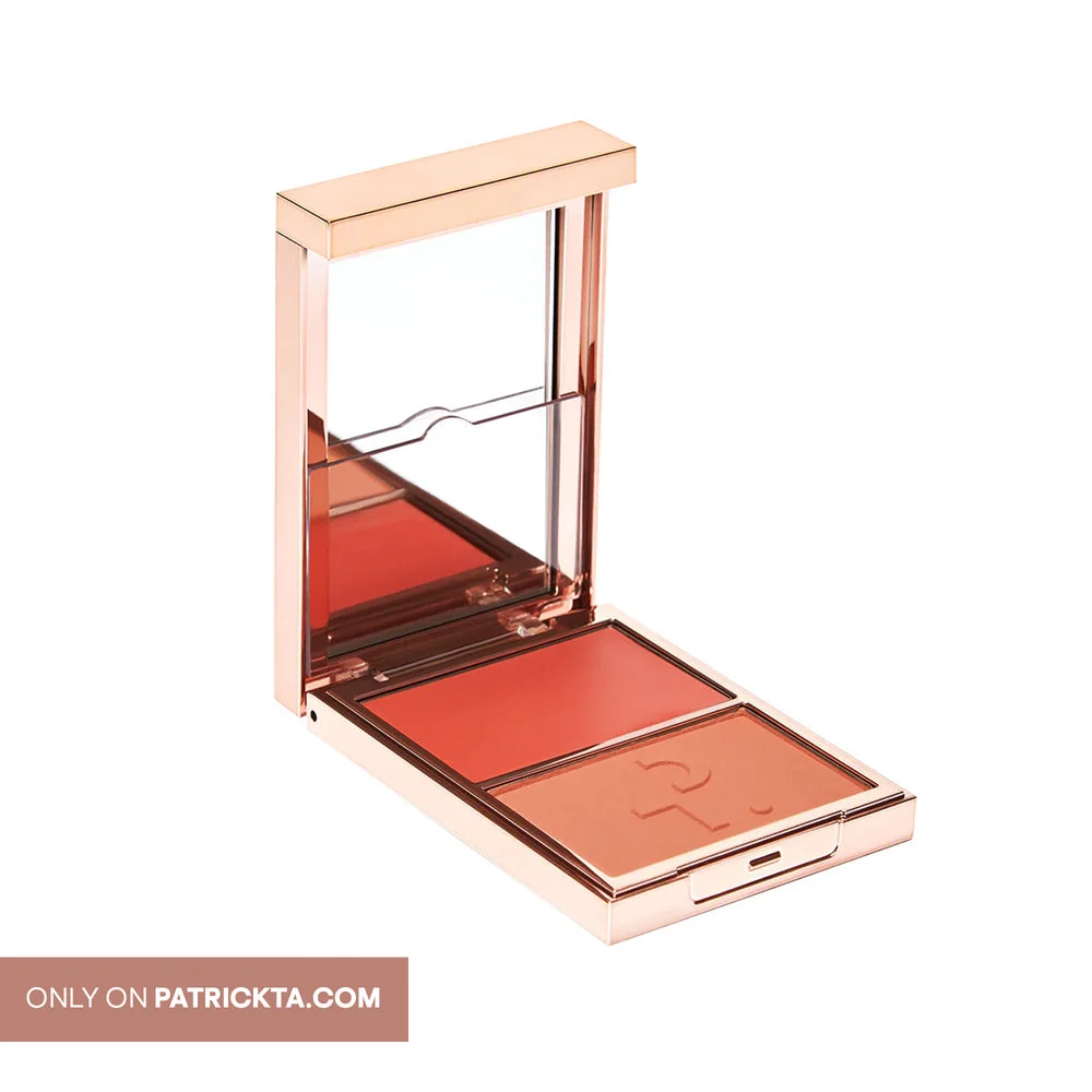 Top-Quality PATRICK TA MAJOR HEADLINES - DOUBLE-TAKE CREME POWDER BLUSH DUO DO WE KNOW HER Breathable