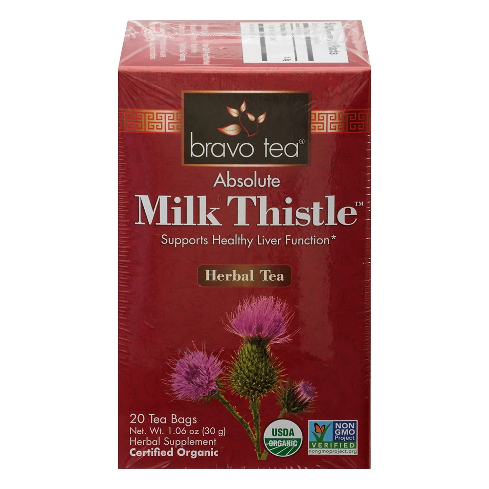Next-Generation Bravo Teas Milk Thistle Tea Organic Tea Bags 20 Count Efficient