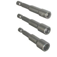 Specialty 3 Piece Magnetic Hex Nutsetters Efficient