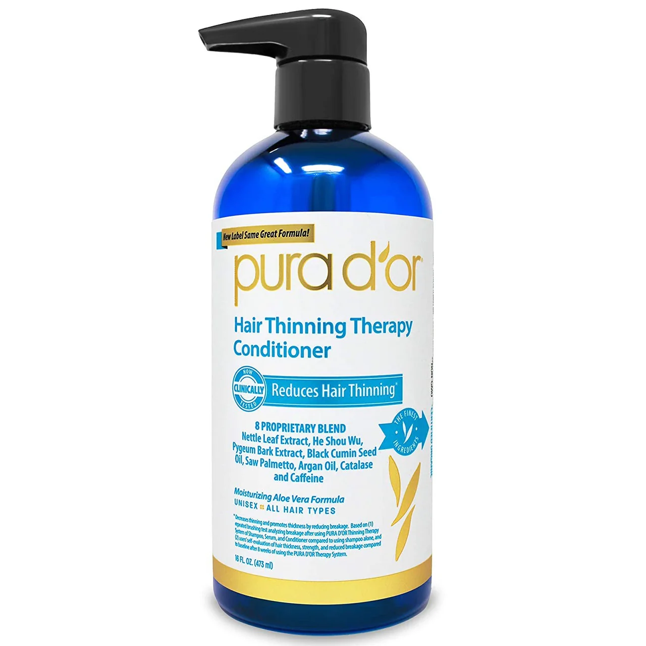 Traditional Pura D Or Hair Loss Prevention Therapy Conditioner 16 Oz Excellent