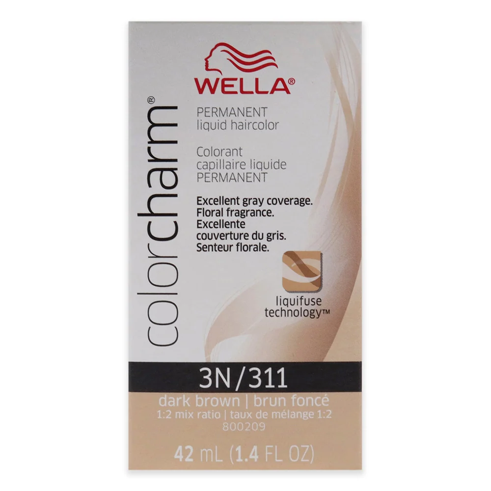 Advanced Wella Color Charm Liquid Hair Color Dark Brown 3N by 311 1.4 Oz Elite