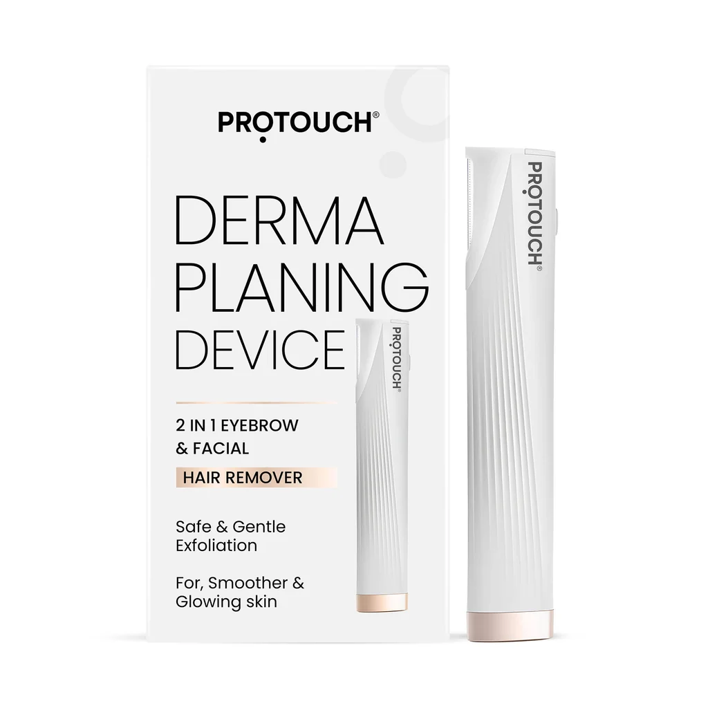 Durable Dermaplaning Device Electric 2 in 1 Facial Hair Removal Eyebrow Grooming Device Refined