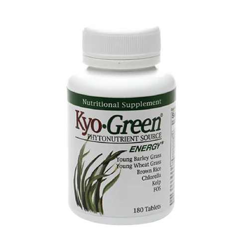 Expertly Made Kyolic Kyo-Green Phytonutrient Source Energy Tablets - 180 Ea Casual