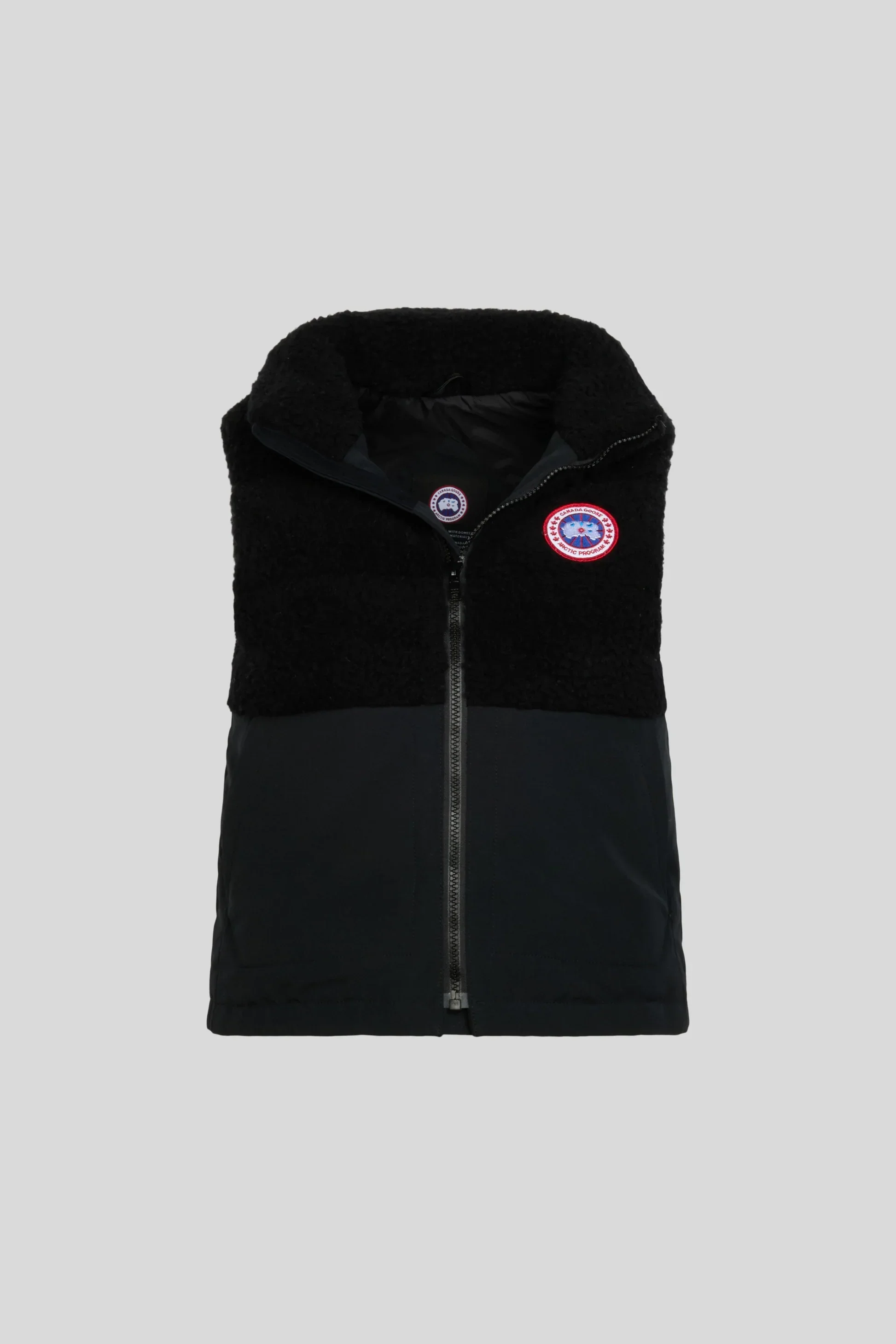 Durable Canada Goose Youth Elora Vest Green