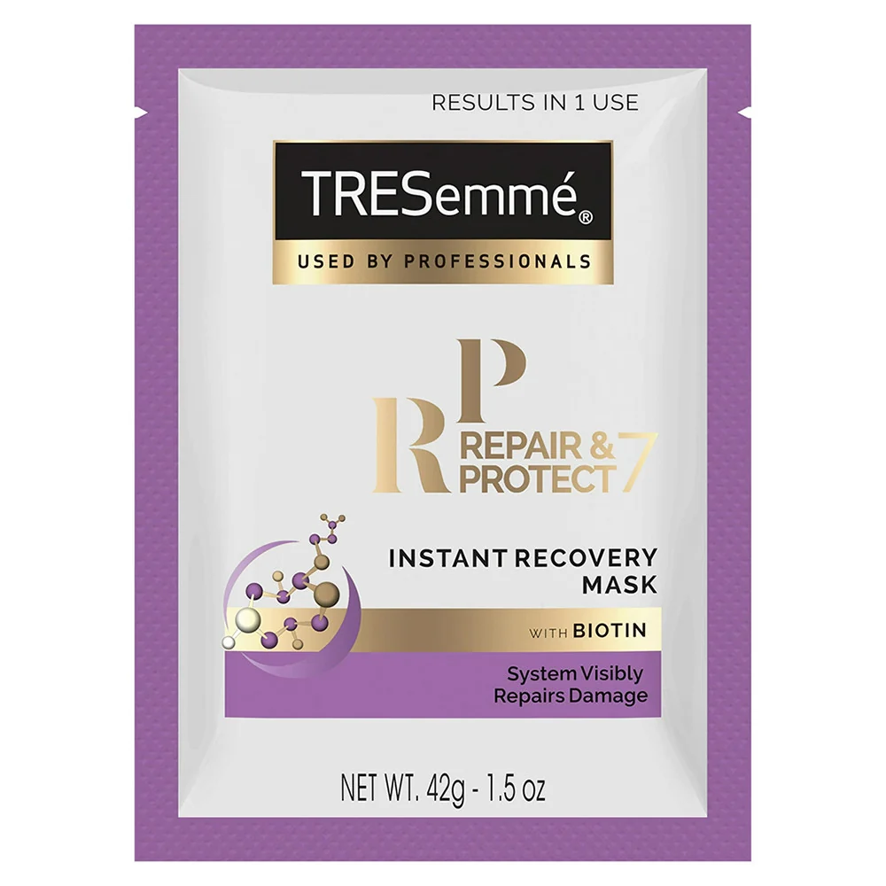Carefully Designed Tresemme Repair And Protect 7 Instant Recovery Mask Sachet 1.5 Oz Eco-Friendly
