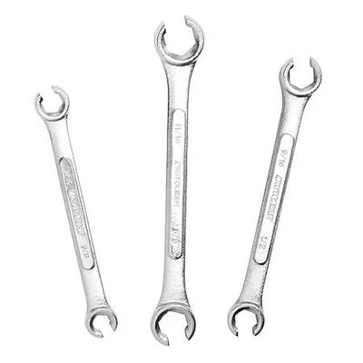 Recyclable 3 Piece SAE Standard Flaring Flare Nut Tool Set Brake Line Tubing Plumbing Flareing Casual