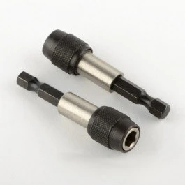 Easy-to-Use 2 Piece Snap Hex Quick Change Driver Adapter Extension for Magnetic Screwdriver Bit Crafted