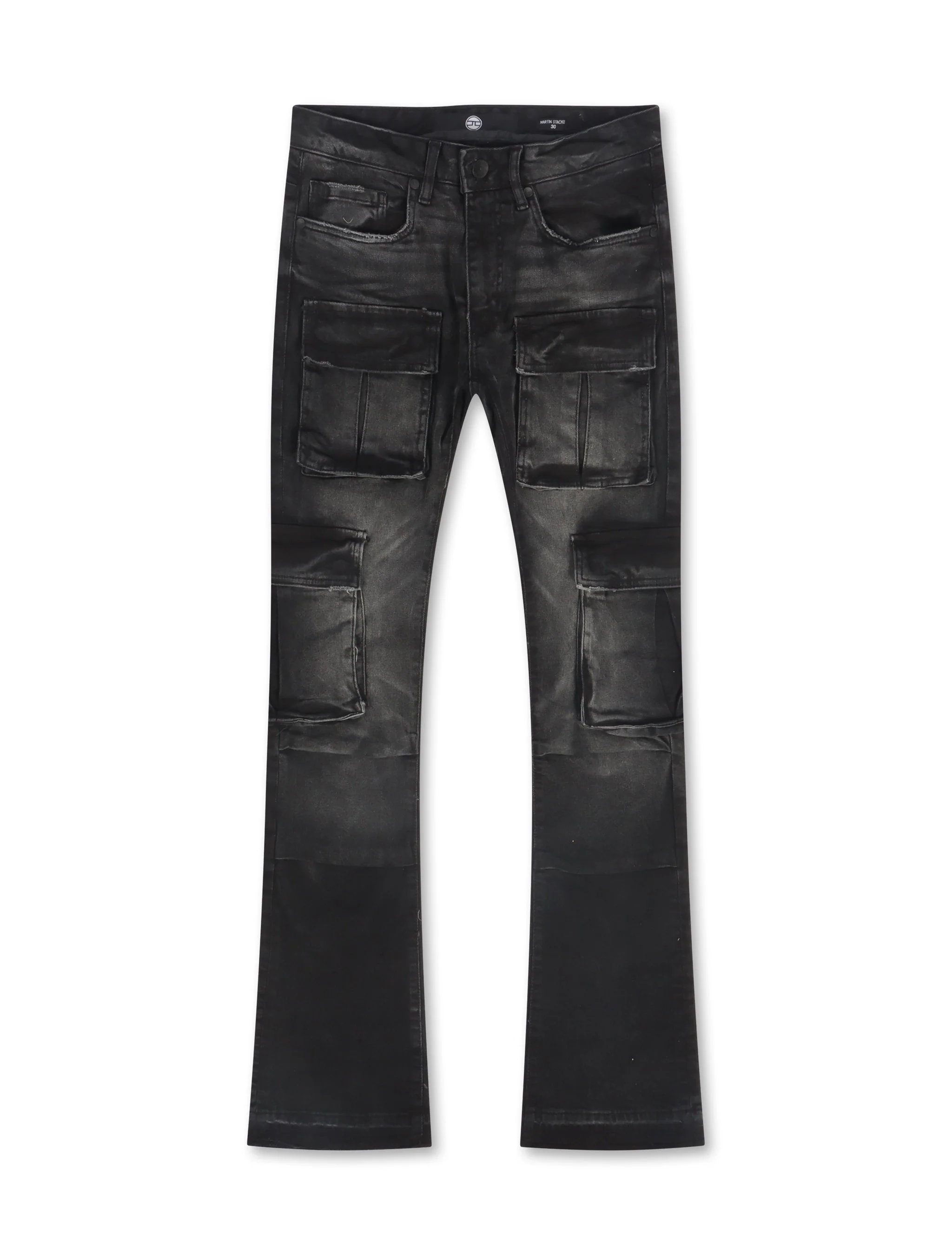 Easy-to-Use Jordan Craig Cargo Stacked Jean - Black Safe