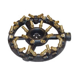 Certified 32 Tip Lpg Propane Gas Cast Iron Brass Stove Cooking Range Stovetop Jet Burner Fast