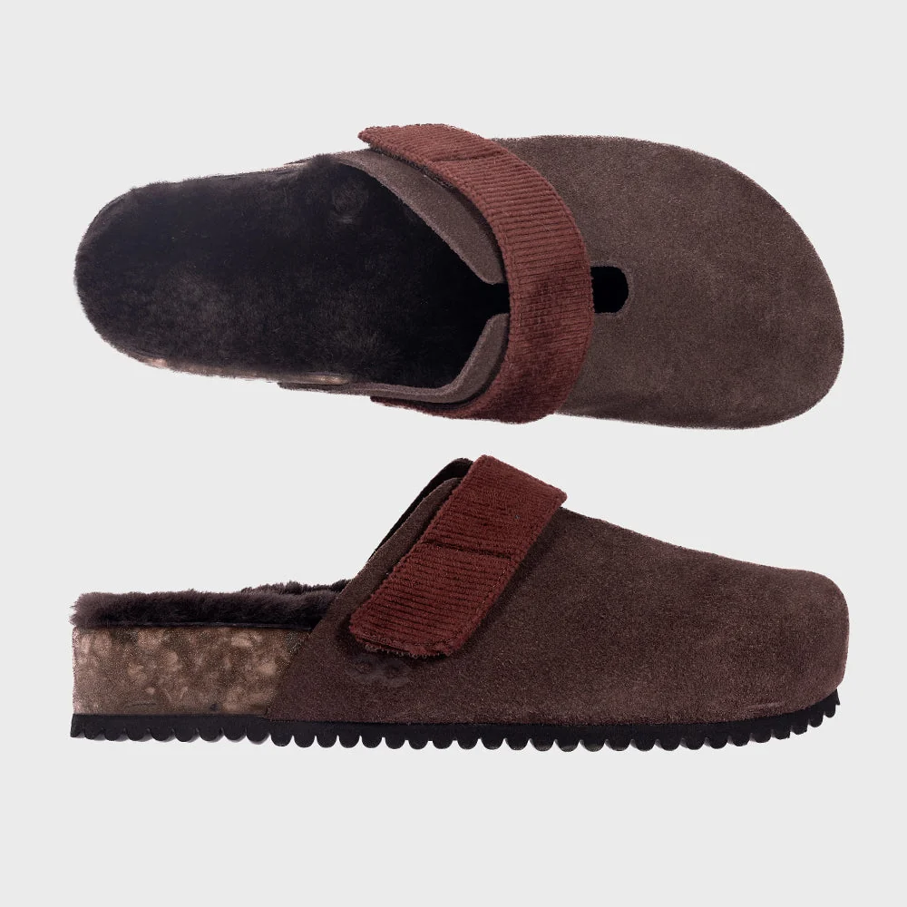 Elite Fleks Unisex The Puente Clog - Espresso Breathable