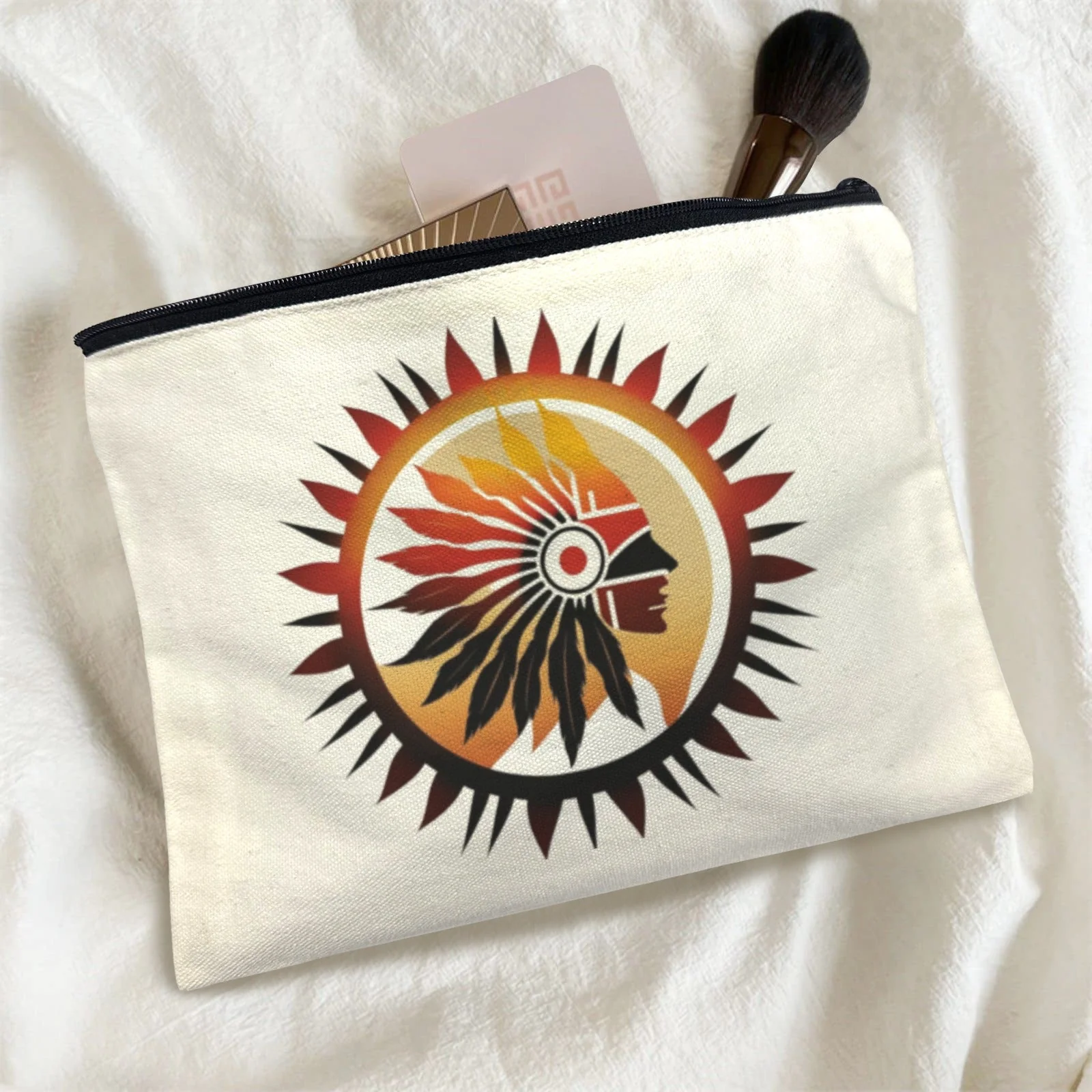 Natural Native Sun Cosmetic Bag Pack of 5 Made in America Convenient