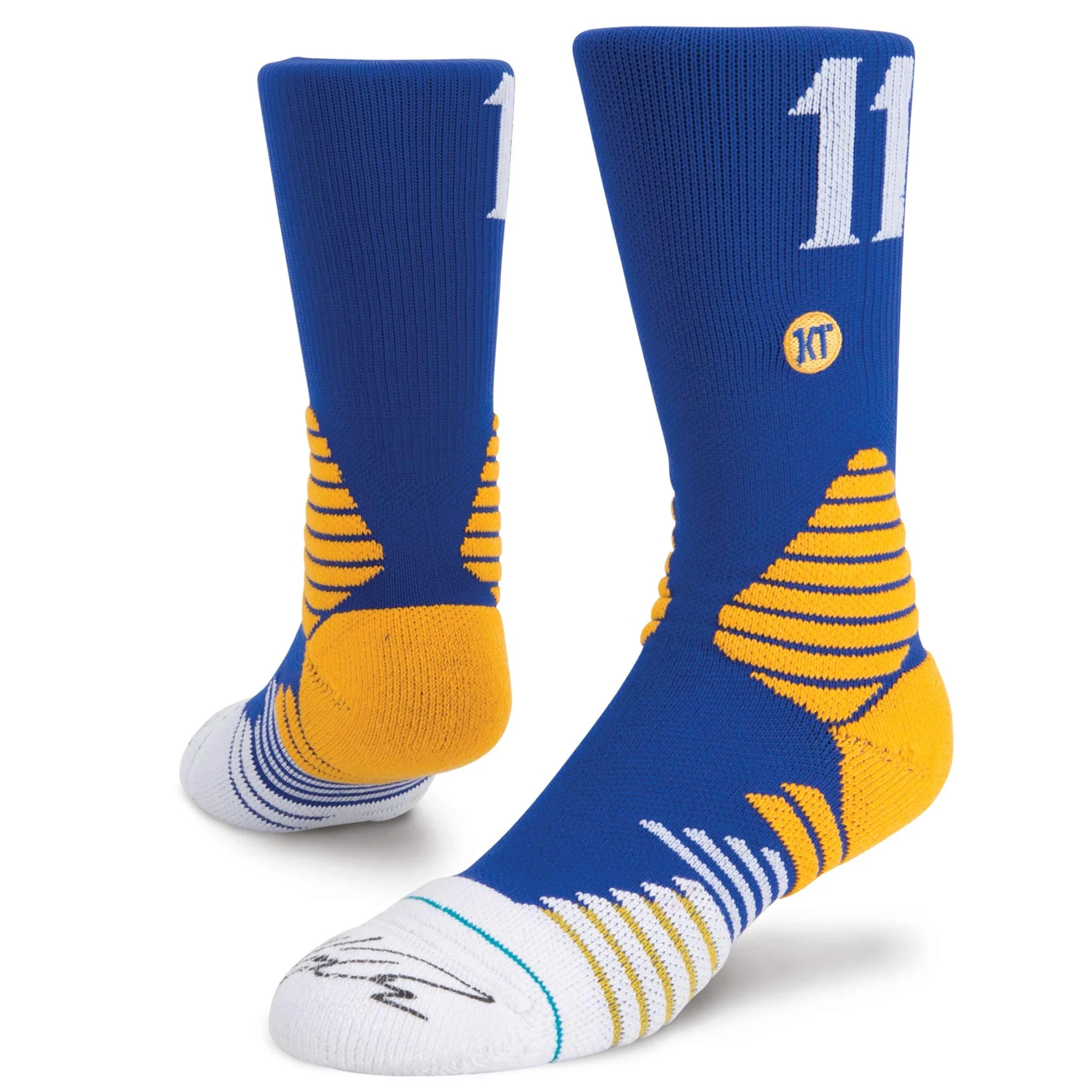 Organic Stance Men's NBA Golden State Warriors Socks Kt11 Klay Thompson Socks Fast