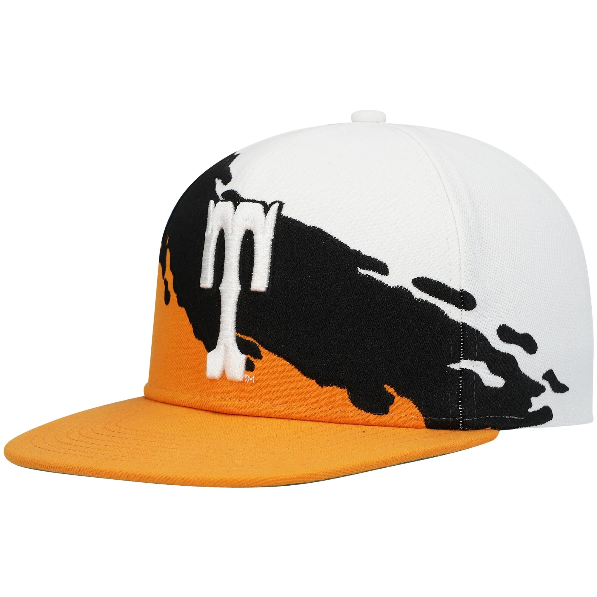 Enhanced Mitchell Ness Men's Ncaa Paintbrush Snapback Tennessee Snapback Caps Sophisticated