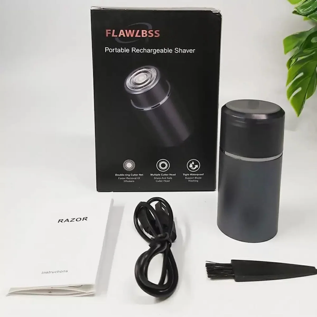 Contemporary Flawlbss Portable Rechargeable Shaver Traditional