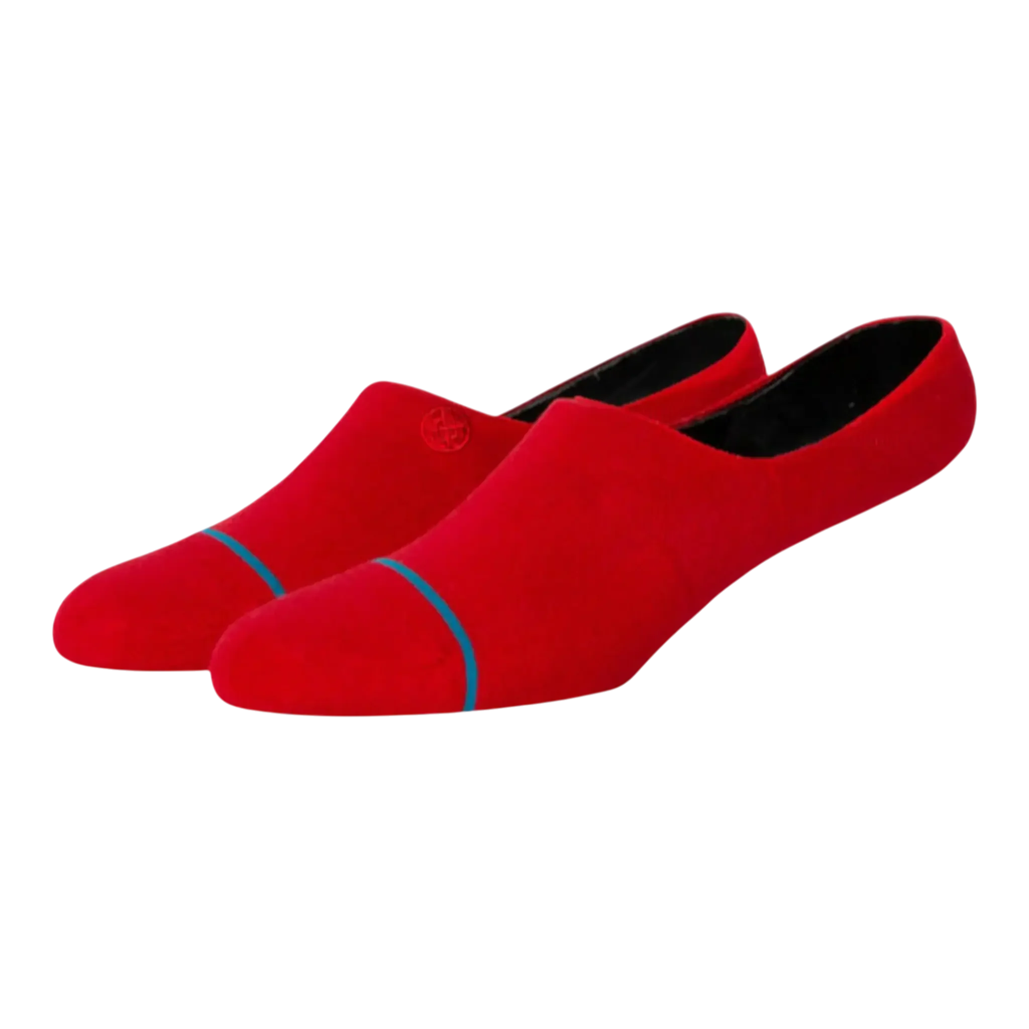 Convenient Stance Icon Classic No Show Socks Red High-Performance