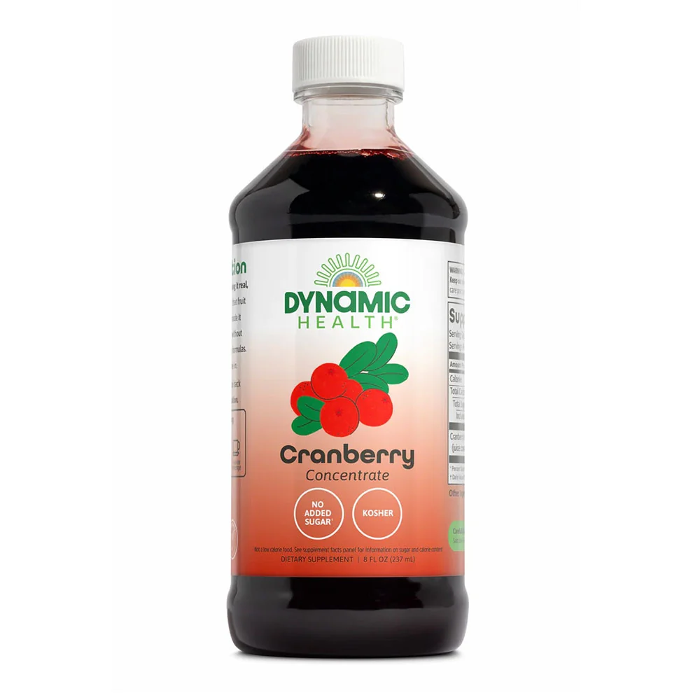 Proven Dynamic Health Cranberry Concentrate of Antioxidants 8 Oz Comfortable
