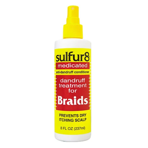Secure Sulfur-8 Medicated Anti-Dandruff Conditioner For Braid Spray - 8 Oz Practical