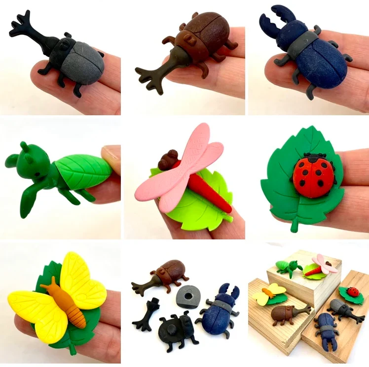 Authentic Japanese Eraser Insect Clean
