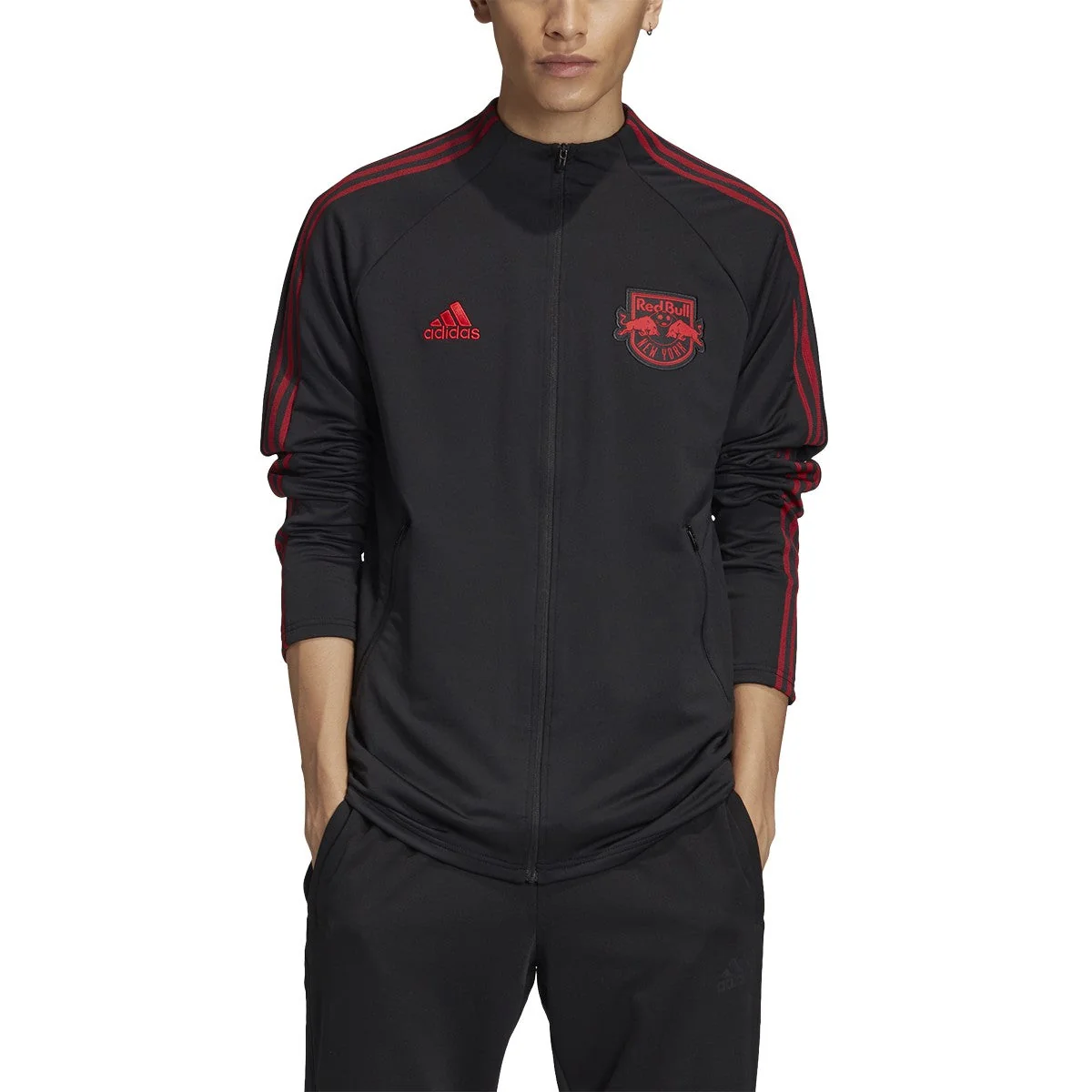 Selected adidas Men's New York Red Bulls 2020 Anthem Jacket Jackets Refined